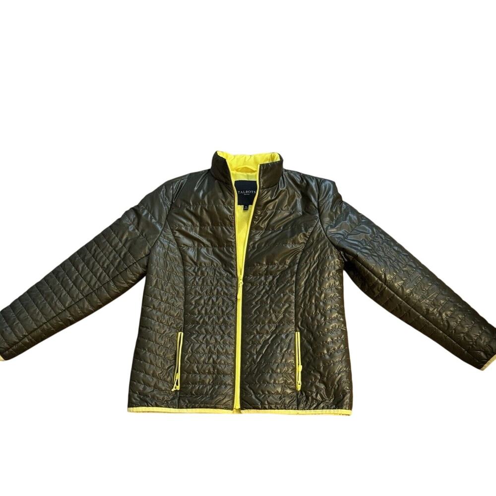 Talbots Primaloft Jacket Full Zip Warmth Puffer L… - image 4